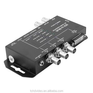High Performance SDI To DVI Multi RIO Video To IP Converter With Independent