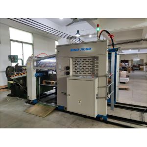Manipulator Automatic Die Cutting Creasing Machine 0.2 - 5mm Sheet Thickness