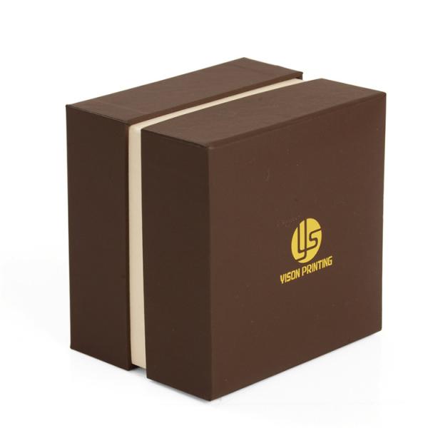 Elegant Jewelry / Watch Packaging Box With Velvet , Cardboard Jewellery Packing