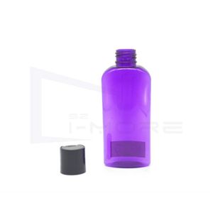 Hot Stamping SGS ODM 100ml Squeeze Flip Cap Bottle