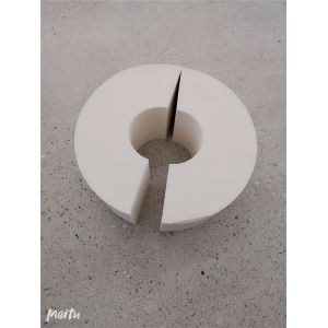 Flame Resistant Polyisocyanurate Insulation Pipe Small Thermal Conductivity