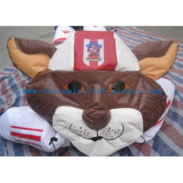 High Outdoor Inflatable Advertising Cartoon , Promotion Inflatable Animals For Adidas