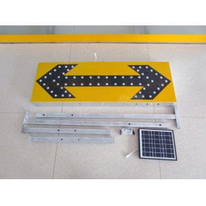 Traffic Warning 8W Aluminum Solar Signal Light