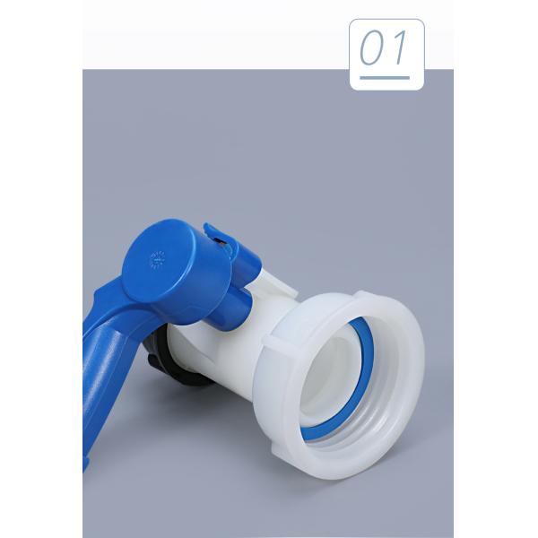 HDPE Body Material DN80 Butterfly Valve perfect for UMETASS Food Grade IBC Tank 100MM