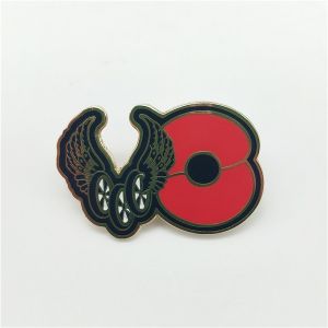 Zinc Alloy 2D 1/2"-5" Soft Enamel Lapel Pins