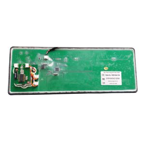 Rectangular Keys Silicone Industrial Keyboard Panel Mount With 25mm Optical