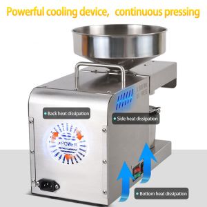 Cold Press Coconut Oil Making Machine Small Oil Presser Machine
