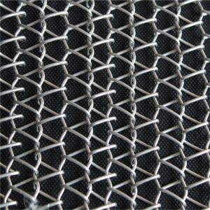 Architectural Stainless Steel Chain Link Conveyor Belt Wire Mesh Decorative
