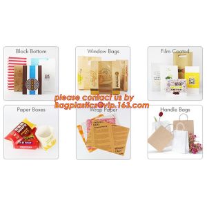 take away brown paper food bag,Bakery Sandwiches Food Custom Printed Kraft Paper