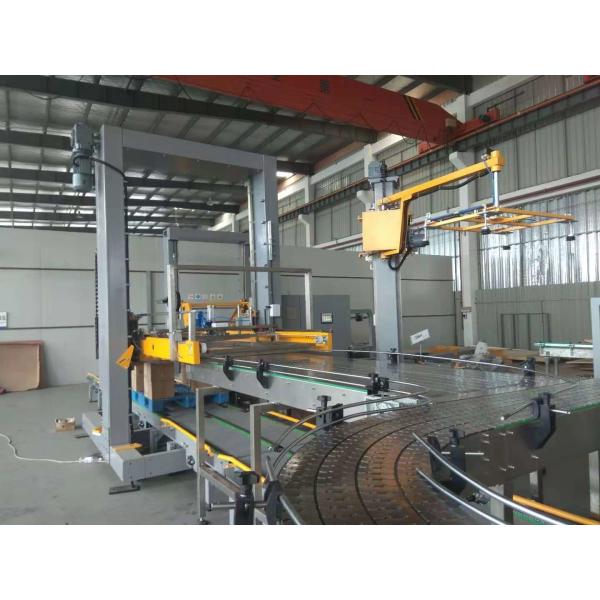 Buy Automatic Depalletizer Machine , PLC Control Robotic Case Packer And Palletizer at wholesale prices