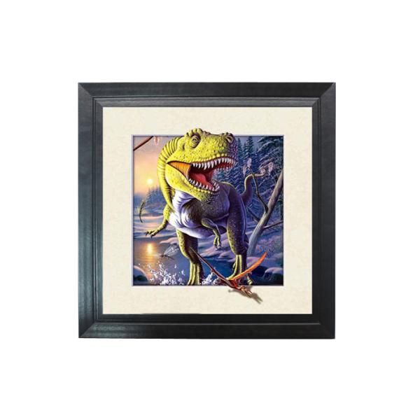 Running Horse Image 3D Lenticular Printing Service MDP Frame 5D Effect