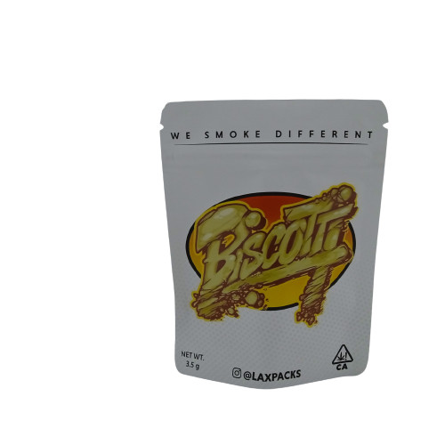 Heat Seal Aluminum Foil Mylar Bag weed Resealable Zipper Paper Pouches