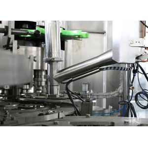 32 Heads Sparkling Water Beverage Filling Machine , Soda Bottling Equipment