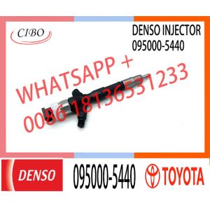 China diesel engine injector 095000-5440 for toyota diesel fuel injector injection engine parts 23670-0L020 on sale