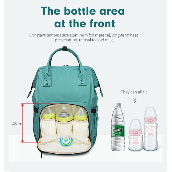 Factory Directory Cheap Mummy Baby Nappy Bag Large Capacity Women Travel Backpack Diaper Bag for Baby