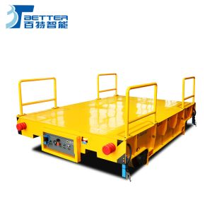 70ton High Efficiency Heavy Cargo Rail Transport Cart with Safety Device