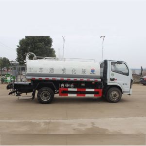 4000-5000 Liters Street Sprinkler Sprinkling Truck Watercart