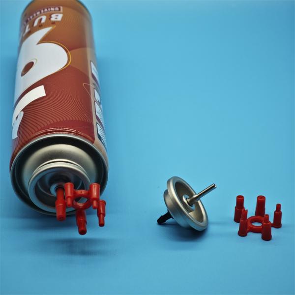 High-Flow Butane Refill Valve for Industrial Heaters with Anti-Backflow Protection