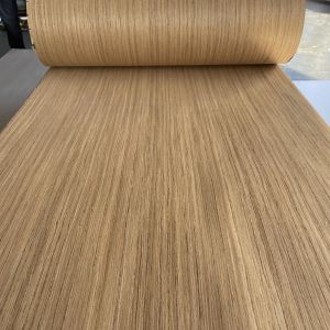Engineered Teak Fineline Wood Veneer 2500*640mm Venners Living Room Office