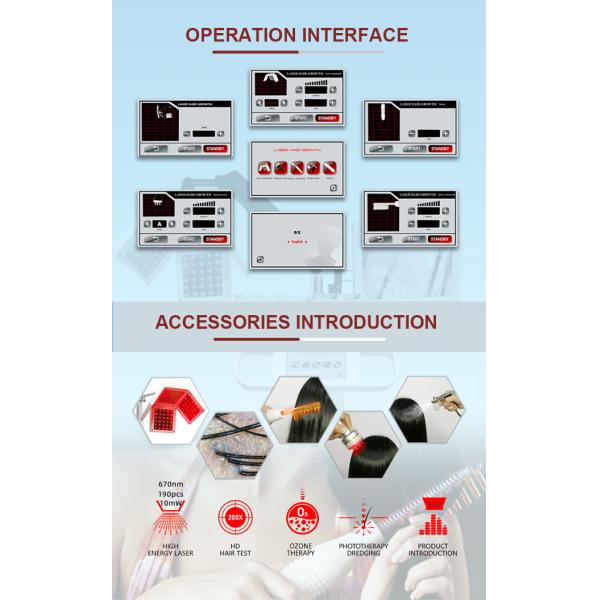 Scalp Therapy Laser Hair Regrowth Machine