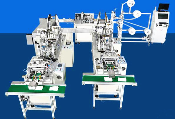 Buy Strong Rustproof Disposable Mask Making Machine With Aluminum Alloy Structure at wholesale prices