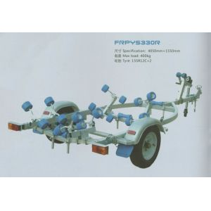 3.3m Galvanized Steel Jet Boat Trailers Single Jetski Trailer