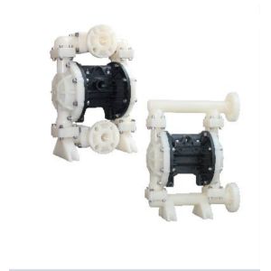Pneumatic Plastic Diaphragm Pump High Viscosity Low Noise 156L/m