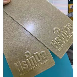 Champagne Brown Sparking Metallic Powder Coating Paint Spray with Luxurious