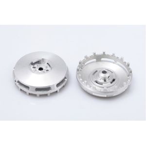 Precision Machined RC Airplane Parts Steel Material With Zinc Plating