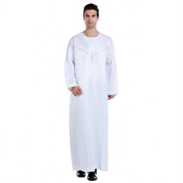 TR 80/20 Polyester/Viscose Thobe Fabric for Saudi Arab Islamic Muslim Toyobo Clothing