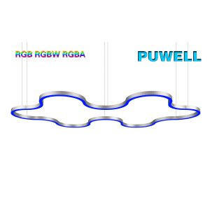 Wear Resistant IP65 5000k LED Linear Suspension Light