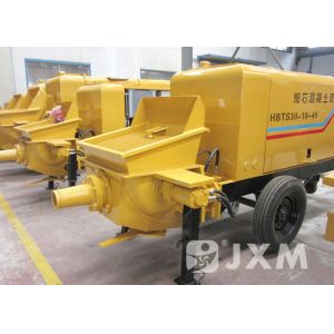 Stable Performance Trailer Mounted Concrete Pump HBTS90-18