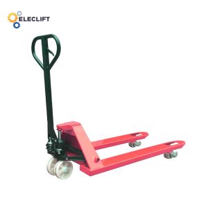 Polyurethane Steering Wheels 1500kg Manual Pallet Truck 1460mm Lifting Height