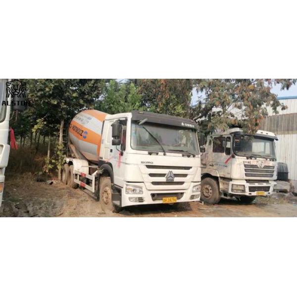 Buy Howo 6x4 Used Concrete Mixer Truck , 10cbm On Site Cement Mixing Truck at wholesale prices