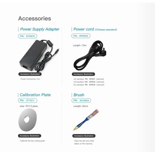 Xhorse Dolphin XP-008 accessories