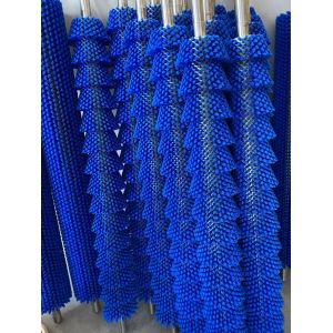 Customized Profiled Brush Roller, Potato Dry Cleaning Machine, Brush Roller