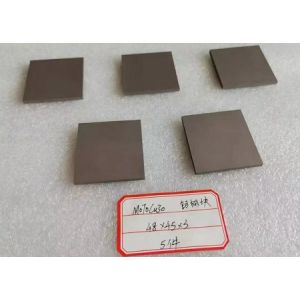 Mo80Cu20 Molybdenum Copper Alloy Plates Machined Parts Stamping Processing