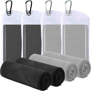 Cheap Price Custom logo square Blank Sublimation Rpet Microfiber Cooling Towels