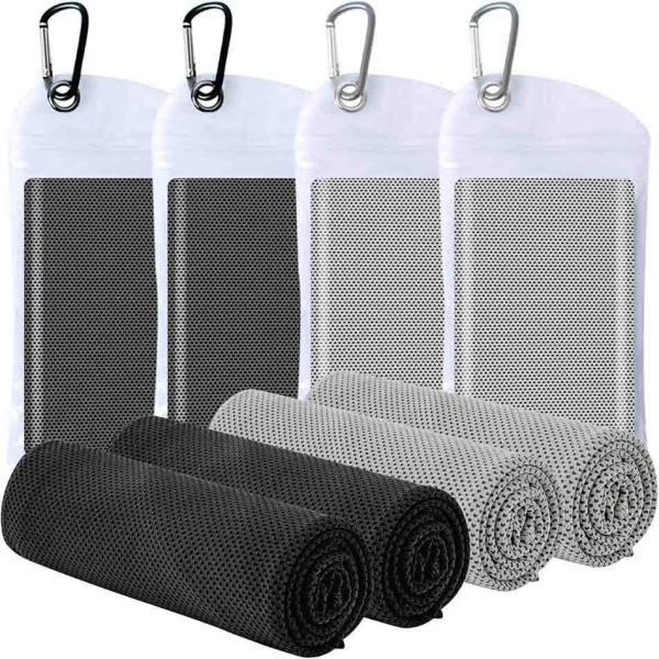 Cheap Price Custom logo square Blank Sublimation Rpet Microfiber Cooling Towels