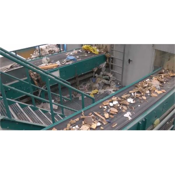 Automatic Mechanical Waste Sorting Plant Production Line machine For Household Garbage
