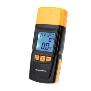 Simple Operations Woods Moisture Temperature Humidity Meter Tester Digital LCD