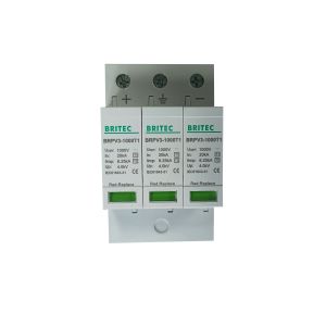BRPV3-1000 T1 DC SPD Dc Surge Suppressor 3p Solar Surge Protection Device