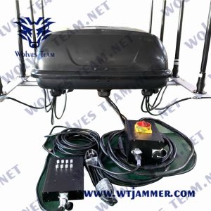 Waterproof 20-6000Mhz Vehicle Bomb Jammer Omnidirectional Antennas