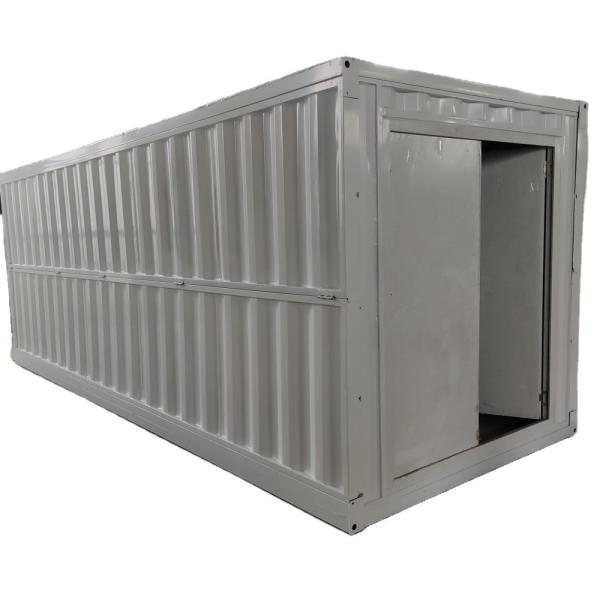 Buy Foldable Flat Pack Prefabricate Folding Container House for Office 5800*2560*2480mm at wholesale prices