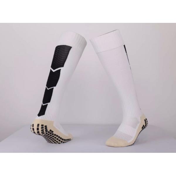 Athletic Terry Thermal Non Slip Grip Socks Long Length For Adult Basketball Sports