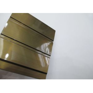 Electrophoresis Painting Aluminium Sliding Door Profiles Slat , Extruded