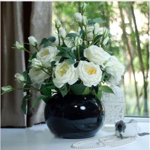 Quality Artificial Roses in Vase for sale