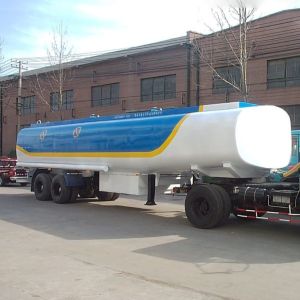 2 Axles 28000L 20t Capacity Fuel Tank Trailers