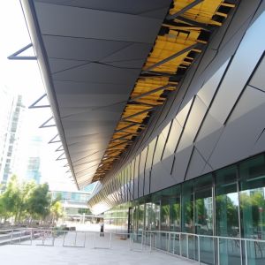 Versatile Stainless Steel Ceiling Grids For Office Renovations