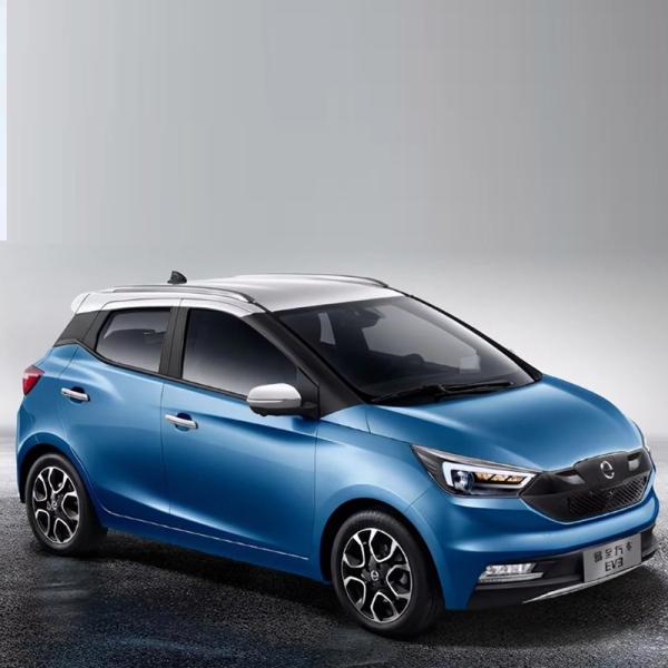 2023 Energy JMC EV3 Electric Car Sedan White/Blue Max Power 36KW Fast Speed 100km/h Ideal for City Driving